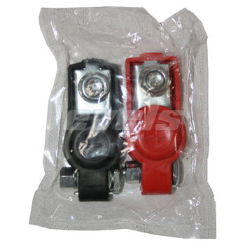 Клеммы АКБ металл "евро" (под болт) с колпачком АРК