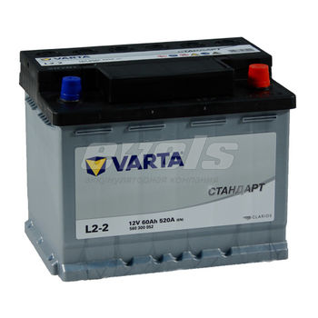 VARTA  Стандарт 6ст-60.0 VL L2