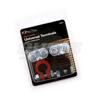 Клеммы Deka черная+красная 03067 — основное фото